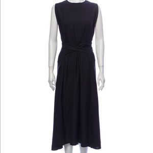 DÔEN silk midi length dress